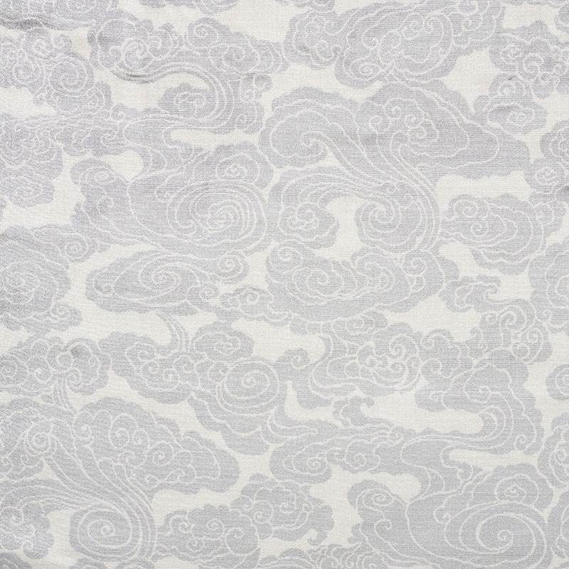 Schumacher Sozan Velvet Platinum 74062 Cut and Patterned Velvets Collection Indoor Upholstery Fabric