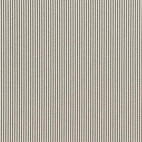 Schumacher Stitched Stripe Black 71744 Indoor / Outdoor Prints and Wovens Collection Upholstery Fabric