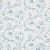 Schumacher Toile De Fleurs Delft 177400 Schumacher Classics Collection Indoor Upholstery Fabric
