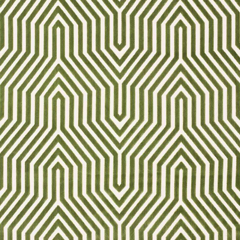 Schumacher Vanderbilt Velvet Lettuce 66193 Cut and Patterned Velvets Collection Indoor Upholstery Fabric