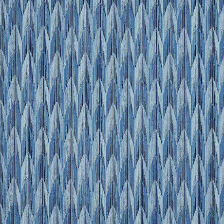 Schumacher Verdant Blue 75912 Indoor / Outdoor Prints and Wovens Collection Upholstery Fabric