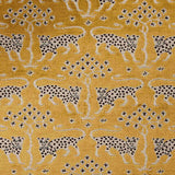 Schumacher Woodland Leopard Velvet Gold 80081 Cut and Patterned Velvets Collection Indoor Upholstery Fabric