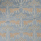 Schumacher Woodland Leopard Velvet Mineral 80080 Cut and Patterned Velvets Collection Indoor Upholstery Fabric