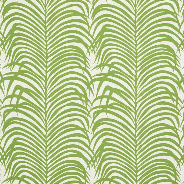 Schumacher Zebra Palm Leaf 73171 Indoor / Outdoor Prints and Wovens Collection Upholstery Fabric