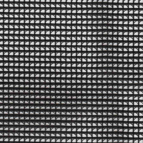 Sample of Screening Black Heavy Mesh Fabric