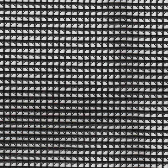 Sample of Screening Black Heavy Mesh Fabric