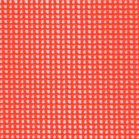 Sample of Screening Orange Heavy Mesh Fabric