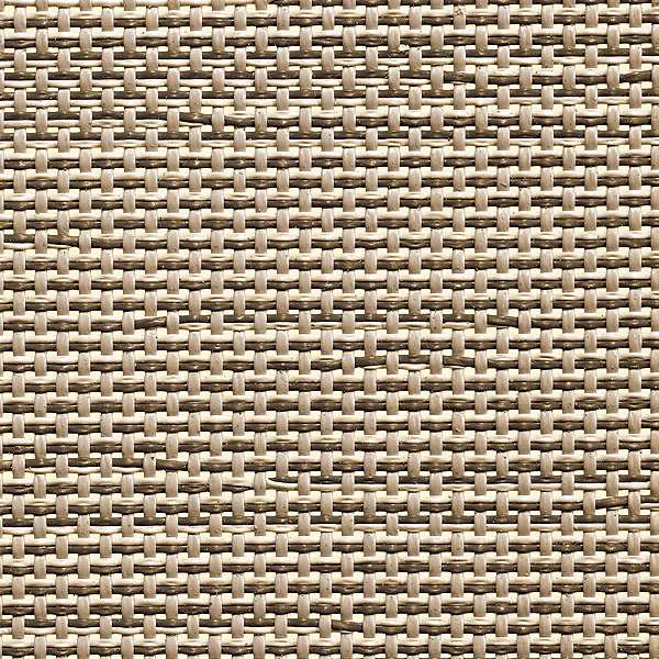 Sample of Serge Ferrari Batyline Duo Twist Cappuccino 7301-5398 Sling Fabric