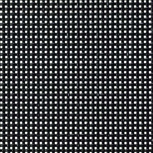 Sample of Serge Ferrari Batyline Iso Ebony 7407-5005 Sling Fabric