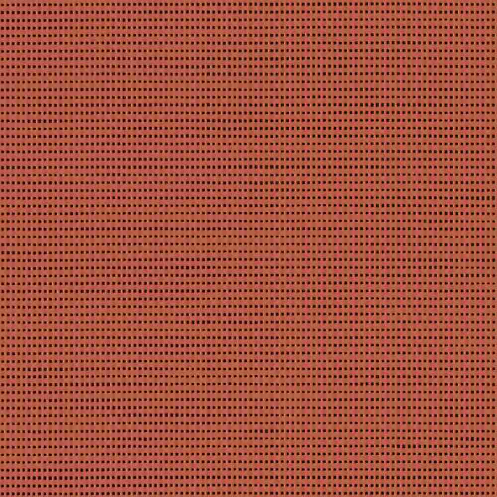 Sample of Serge Ferrari Soltis Horizon 86-51180 Brick 69-inch Shade / Mesh Fabric