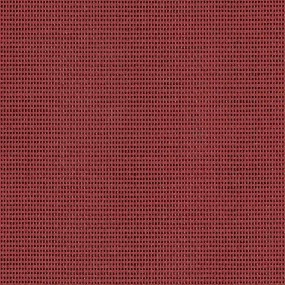 Sample of Serge Ferrari Soltis Horizon 86-51181 Deep Red 69-inch Shade / Mesh Fabric