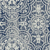 Sample of Silver State Outdura Portofino Ocean Clean Living Collection Upholstery Fabric
