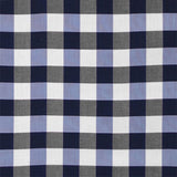 Sample of Silver State Sunbrella Cambridge Cobalt Savannah Collection Upholstery Fabric