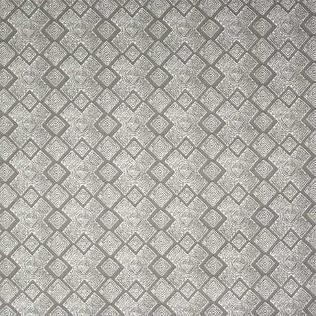 Sample of Silver State Sunbrella Cape Town Lemur Roman Holidays Collection Upholstery Fabric
