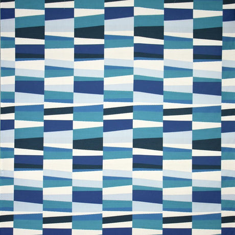 Sample of Silver State Sunbrella Impact Surf Metropolis Collection Upholstery Fabric
