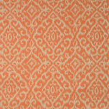 Sample of Silver State Sunbrella Macau Tangerine Savannah Collection Upholstery Fabric