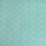 Sample of Silver State Sunbrella Mandela Aquatic Roman Holidays Collection Upholstery Fabric