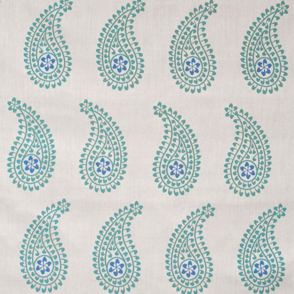 Sample of Silver State Sunbrella Masala Sea Mist Savannah Collection Upholstery Fabric