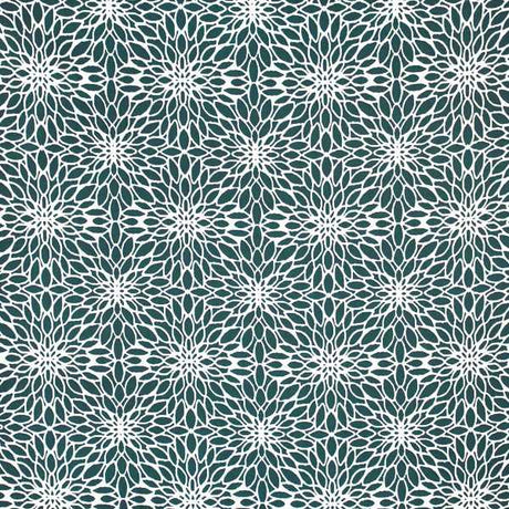 Sample of Silver State Sunbrella Penelope Jewel Roman Holidays Collection Upholstery Fabric