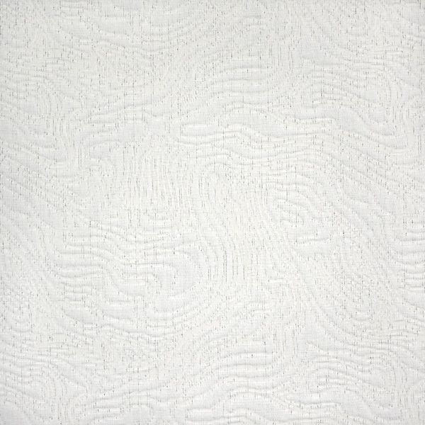 Sample of Silver State Sunbrella Seismic Snow Roman Holidays Collection Upholstery Fabric