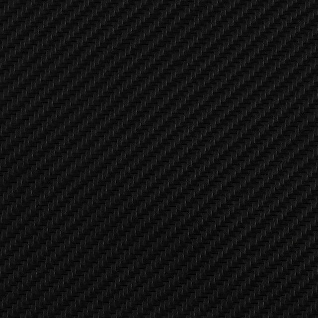 Sample of Softside Carbon Fiber 1100 Black Automotive / Marine Upholstery Fabric