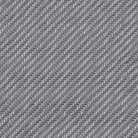 Sample of Softside Carbon Fiber 1101 Silver Automotive / Marine Upholstery Fabric