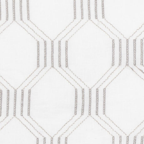 Sample of Stout Afton Carbon 1 Color My Window Collection Drapery Fabric