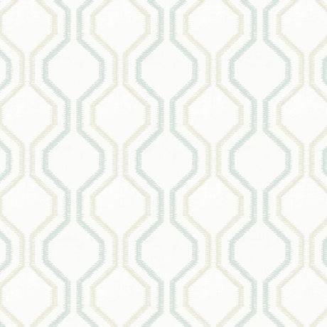 Sample of Stout Agile Glacier 4 Color My Window Collection Multipurpose Fabric