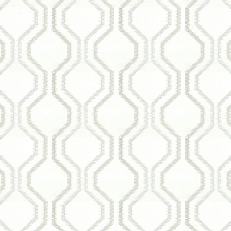 Sample of Stout Agile Silver 3 Color My Window Collection Multipurpose Fabric