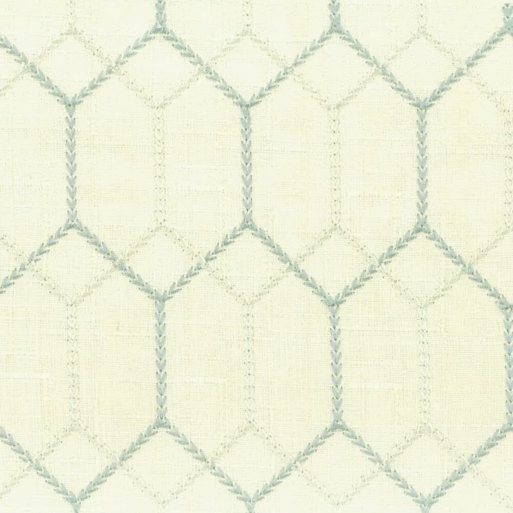 Sample of Stout Avenue Moonstone 2 Color My Window Collection Drapery Fabric