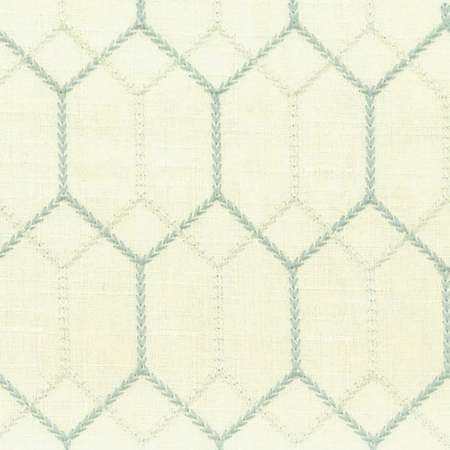 Sample of Stout Avenue Moonstone 2 Color My Window Collection Drapery Fabric