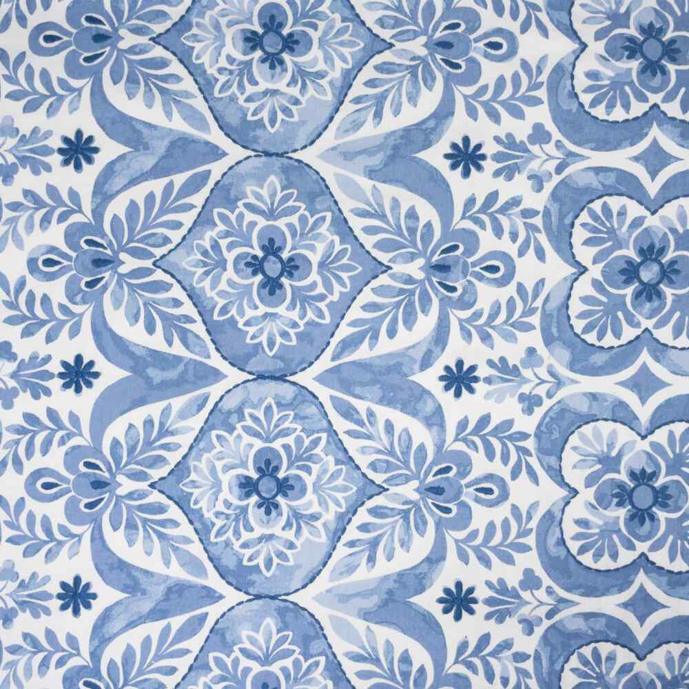 Sample of Stout Bayrum Chambray 1 Rainbow Library Collection Multipurpose Fabric