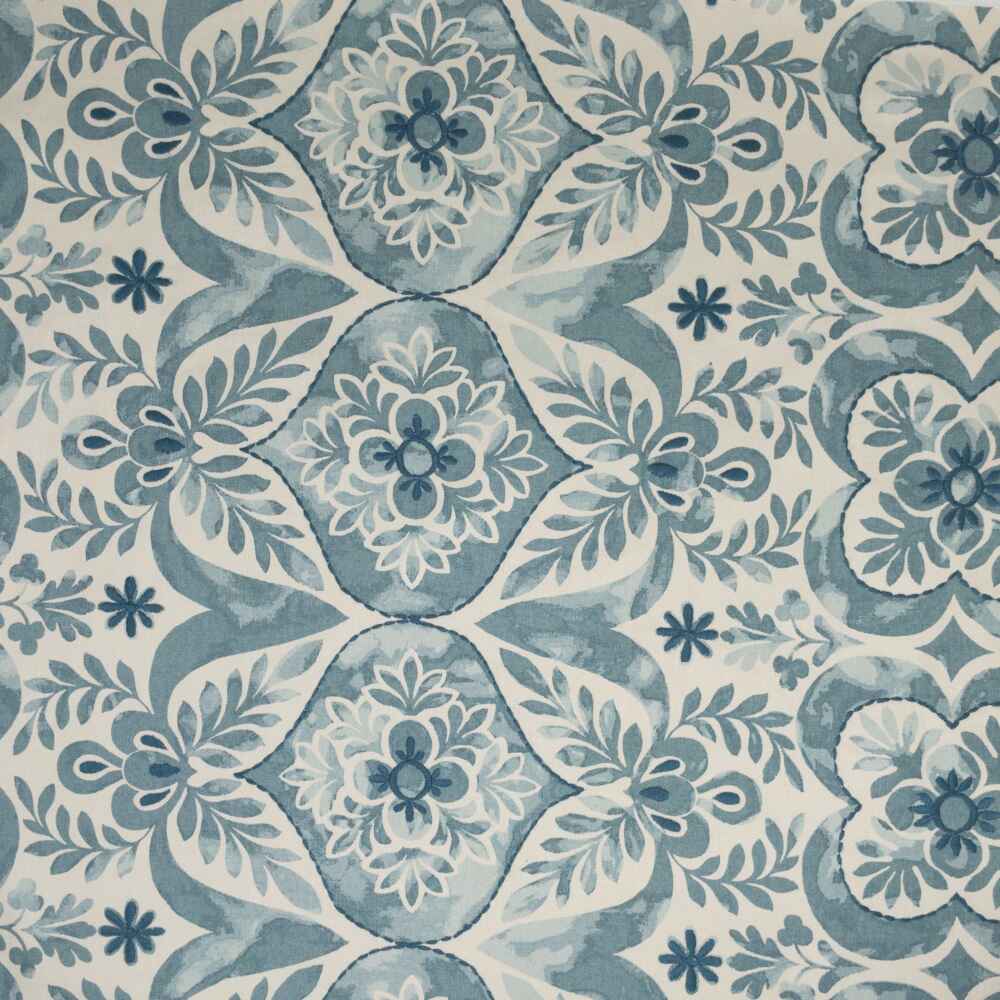 Sample of Stout Bayrum Teal 2 Rainbow Library Collection Multipurpose Fabric