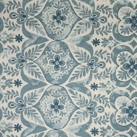 Sample of Stout Bayrum Teal 2 Rainbow Library Collection Multipurpose Fabric