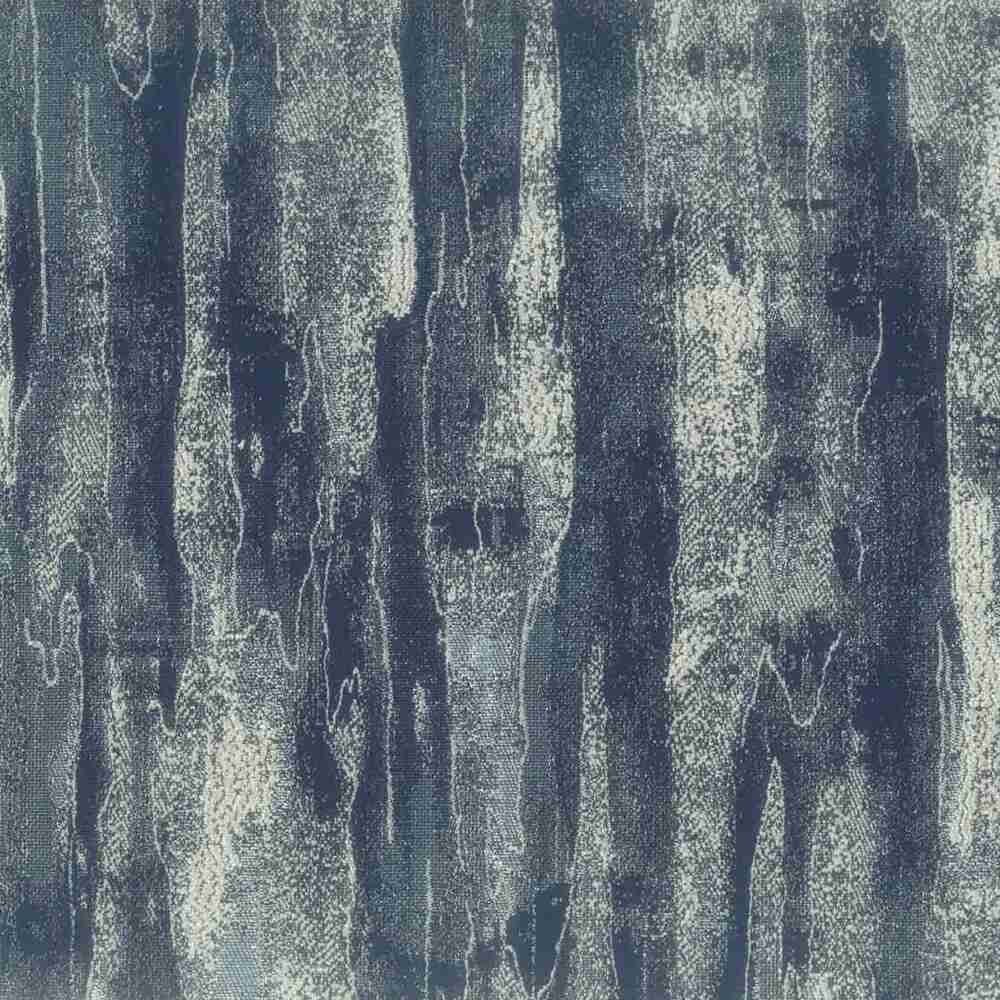 Sample of Stout Beatrice Navy 2 Color My Window Collection Drapery Fabric