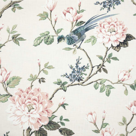 Sample of Stout Blossom Eggshell 1 Comfortable Living Collection Multipurpose Fabric
