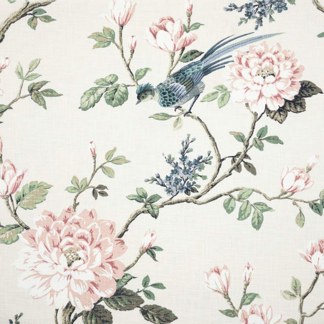 Sample of Stout Blossom Eggshell 1 Comfortable Living Collection Multipurpose Fabric