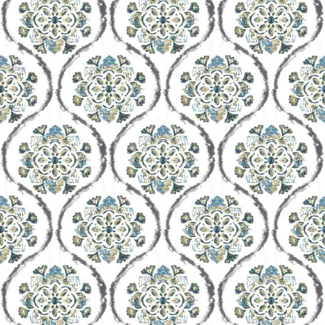 Sample of Stout Bokadam Denim 3 Rainbow Library Collection Multipurpose Fabric