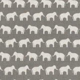 Sample of Stout Brittany Grey 1 Comfortable Living Collection Multipurpose Fabric