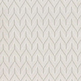 Sample of Stout Brussels Platinum 2 Color My Window Collection Drapery Fabric