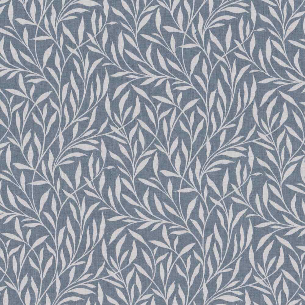 Sample of Stout Buffer Periwinkle 2 Color My Window Collection Multipurpose Fabric