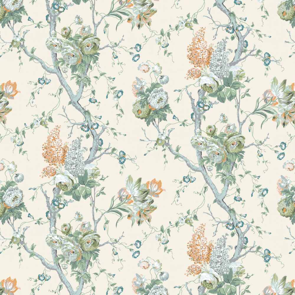 Sample of Stout Cassandra Seaspray 7816-49 Bassett McNab Collection Multipurpose Fabric