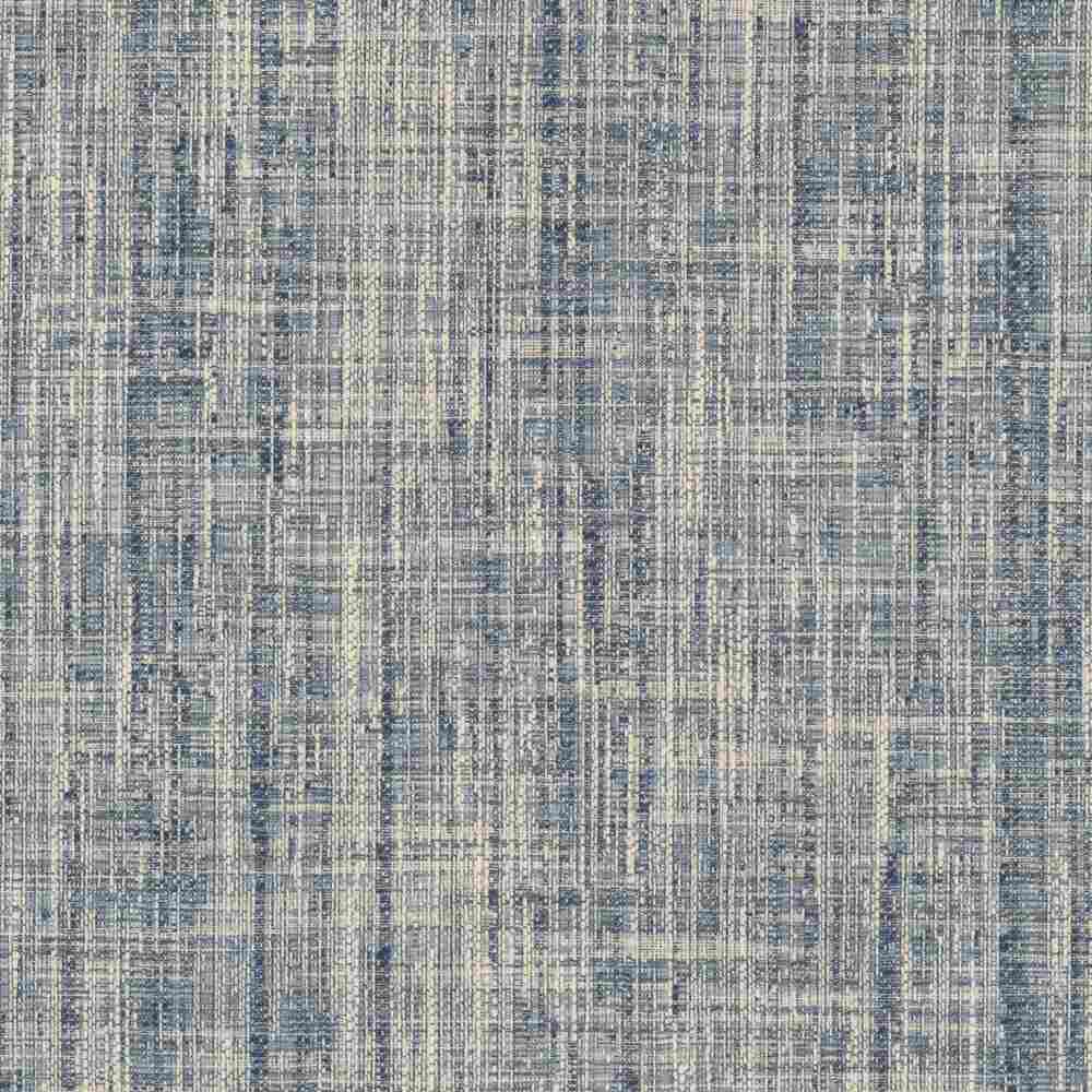 Sample of Stout Cavel Blueberry 1 Rainbow Library Collection Indoor Upholstery Fabric