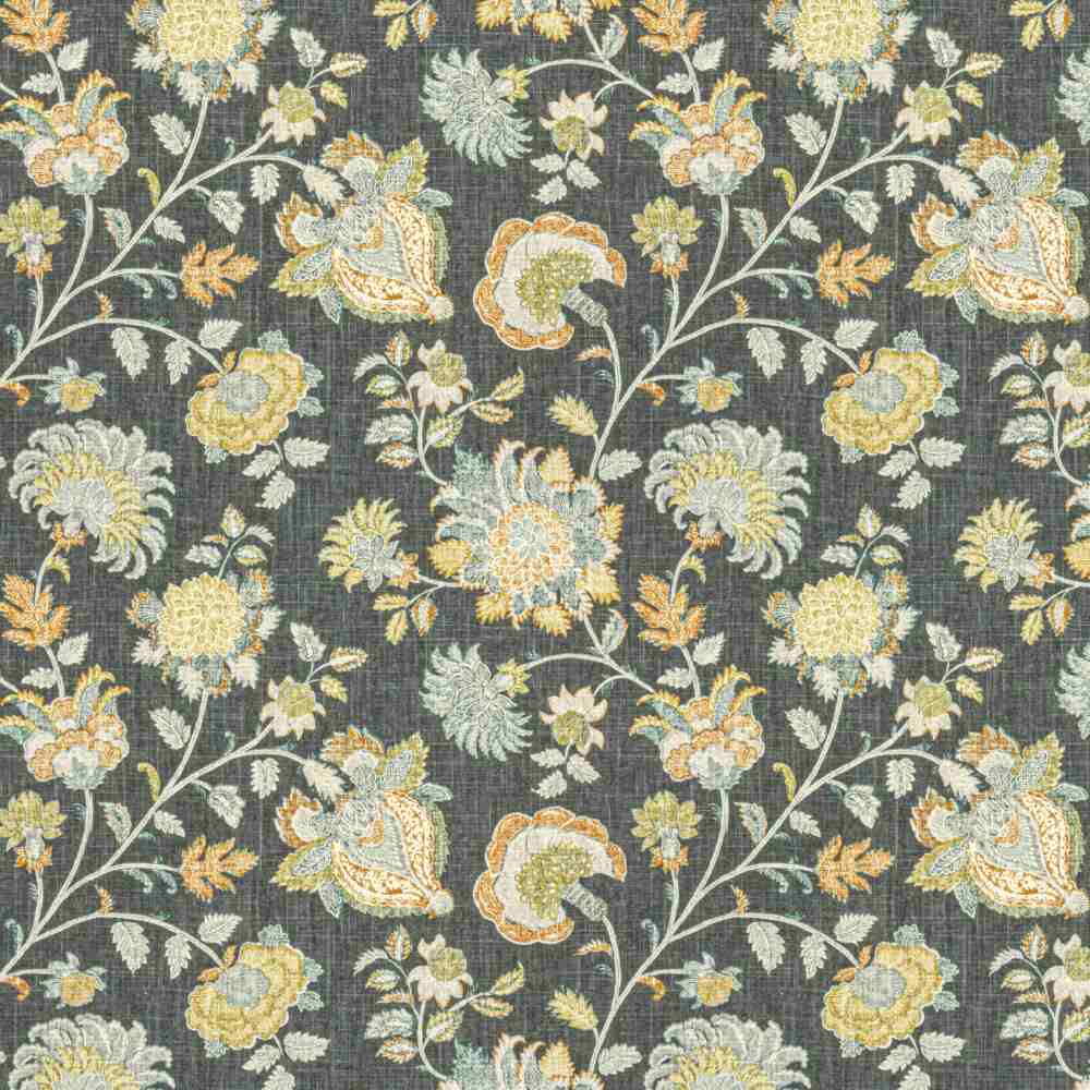 Sample of Stout Christopher Asphalt 1 Comfortable Living Collection Multipurpose Fabric
