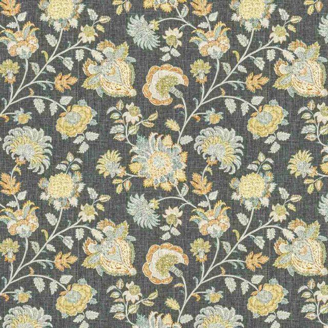 Sample of Stout Christopher Asphalt 1 Comfortable Living Collection Multipurpose Fabric