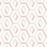 Sample of Stout Chuckle Tearose 3 Rainbow Library Collection Multipurpose Fabric