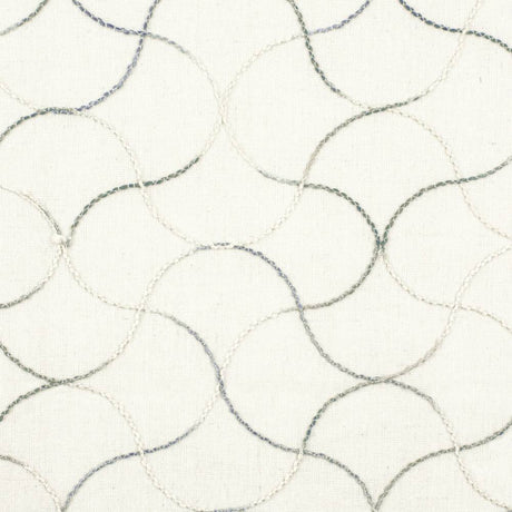 Sample of Stout City Moonstone 1 Color My Window Collection Drapery Fabric