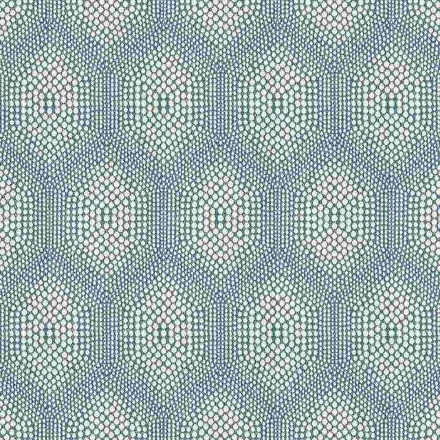 Sample of Stout Connect The Dots Dots Breakers 7802-44 Bassett McNab Collection Upholstery Fabric