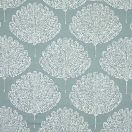 Sample of Stout Copley Aqua 2 Comfortable Living Collection Multipurpose Fabric