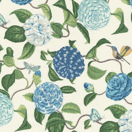 Sample of Stout Cosset Robinsegg 2 Rainbow Library Collection Multipurpose Fabric